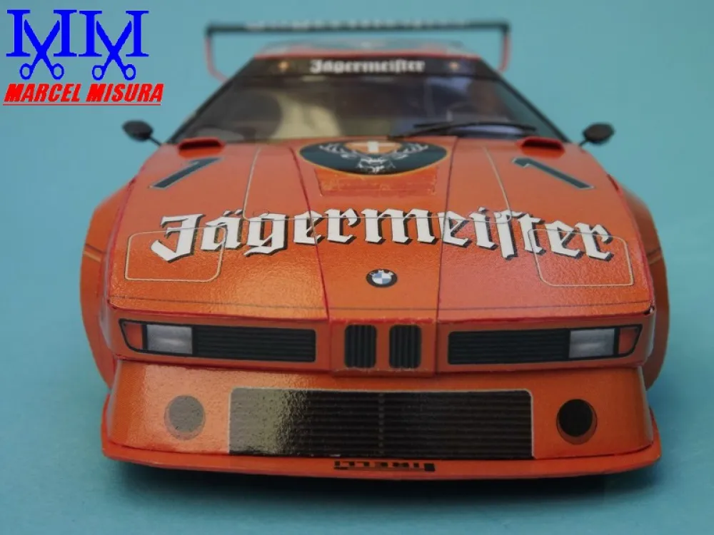 Papierový model BMW M1 Jagermesiter DTR 1982